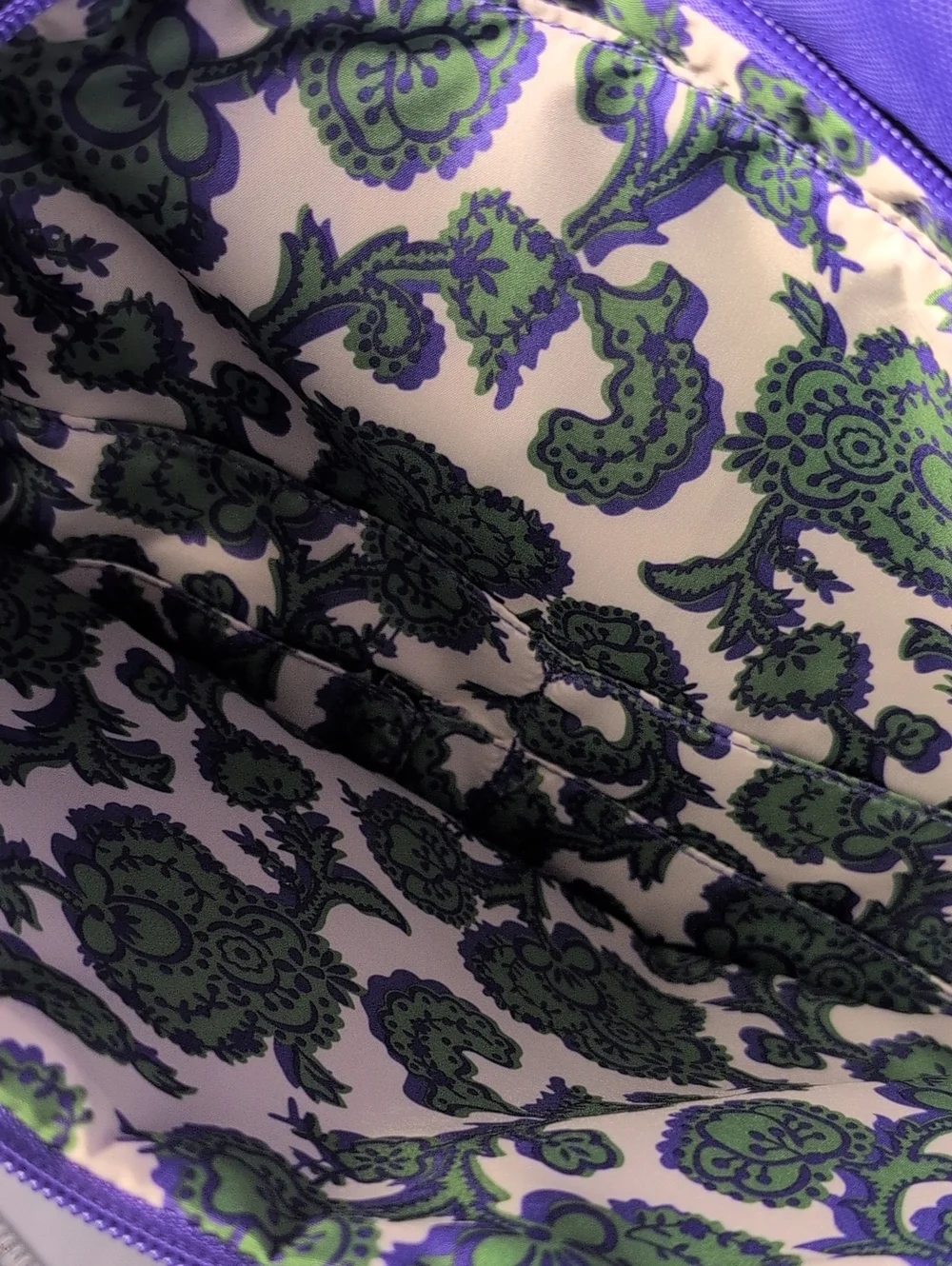 Vera Bradley Essential Large Backpack in Purple Opulence